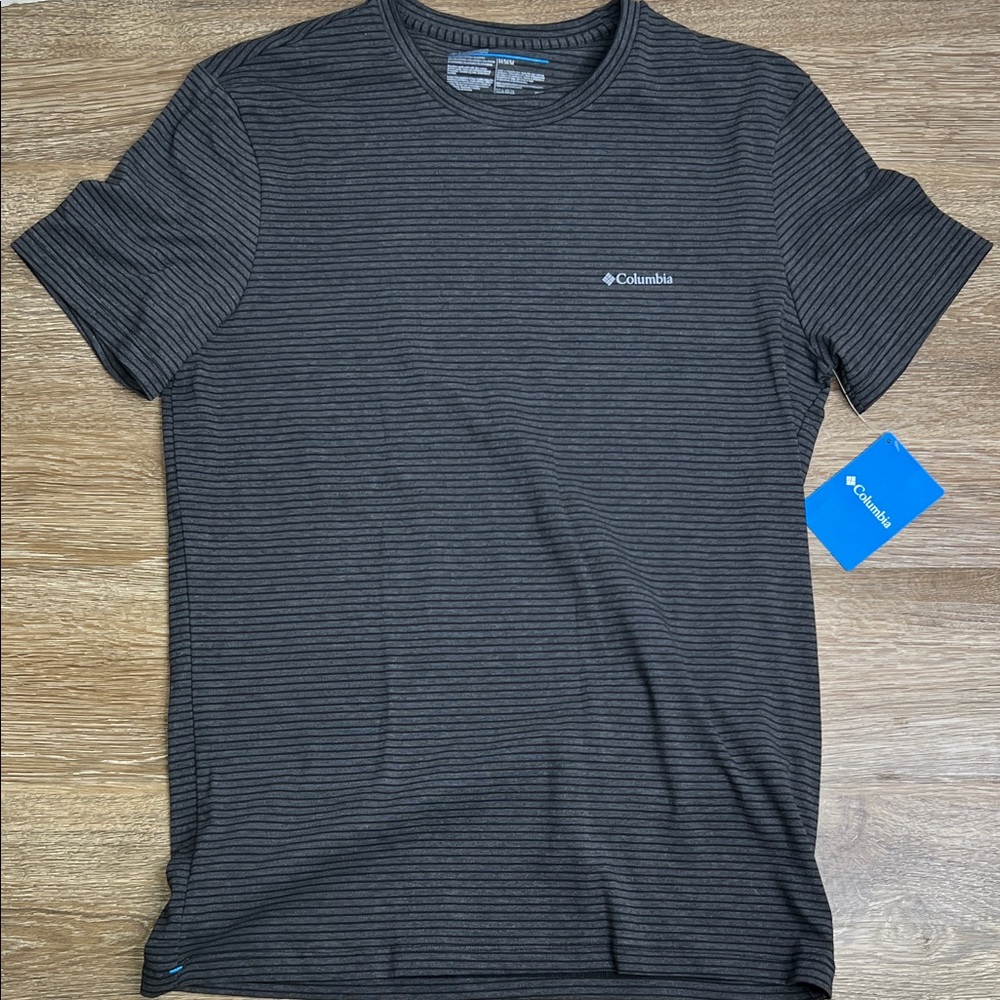 ✨ Columbia Striped Performance T-Shirt | Moisture-Wicking Active Tee ✨